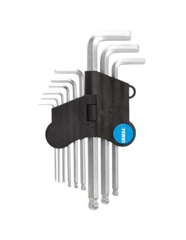 Jeu de 9 clé hexagonale metrique fervi 0215