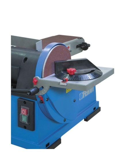 Ponceuse à bande et à disque inclinable fervi 0523