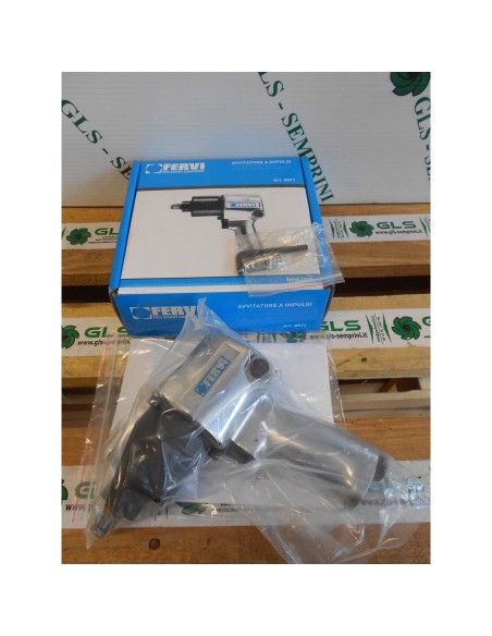 Cle a chocs pneumatique visseuse boulonneuse 1/2" 610 nm fervi 0571