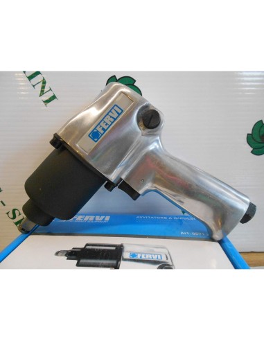 Cle a chocs pneumatique visseuse boulonneuse 1/2" 610 nm fervi 0571