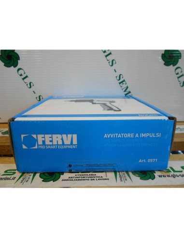 Cle a chocs pneumatique visseuse boulonneuse 1/2" 610 nm fervi 0571