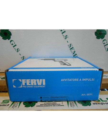 Cle a chocs pneumatique visseuse boulonneuse 1/2" 610 nm fervi 0571