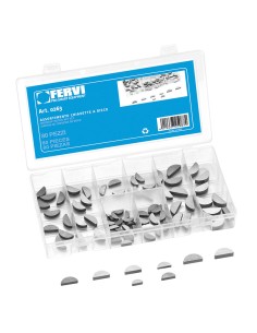 100 DISQUES ASSORTIMENT DEMI-DISQUES FERVI 0263