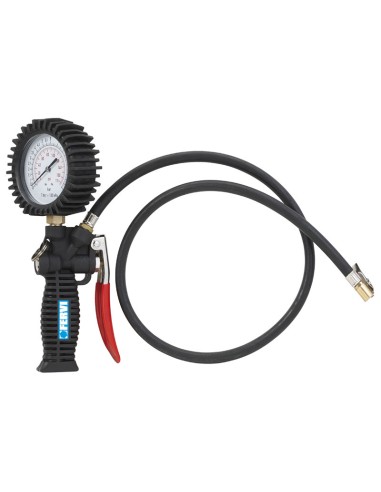 Manometre jauge de pression d'air pneu gonflage pneumatique fervi 0609