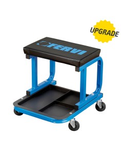 Tabouret sur roulettes d'atelier mecanicien fervi 0645/s