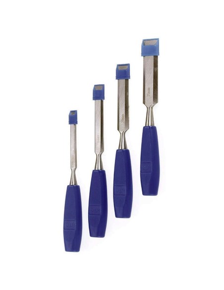 Jeu 4 gouges ciseaux outils a bois fervi 0300