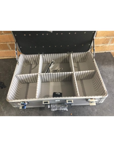 Valise mallette malette outils en aluminium de travail fervi 0680