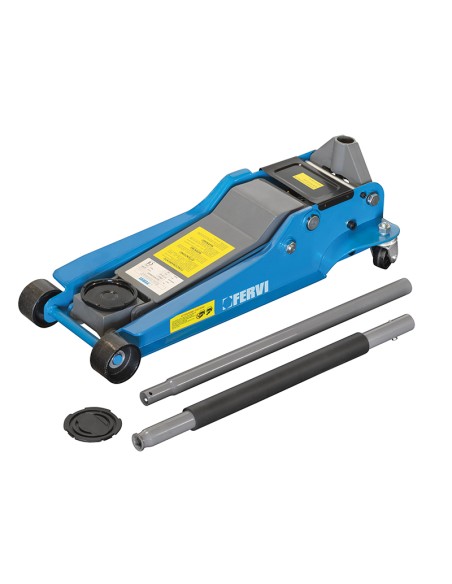Cric hydraulique 3,5 tonnes cric roulant cric rouleur fervi 0369