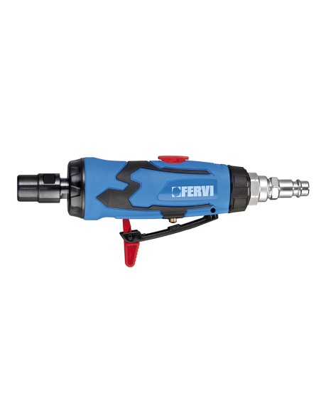 Meuleuse pneumatique 1/4" a air comprimé ø 3 mm e 6 mm fervi 0413