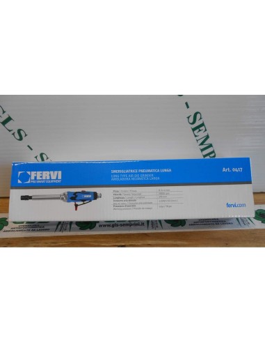 Meuleuse longue pneumatique 1/4" a air comprime fervi 0417