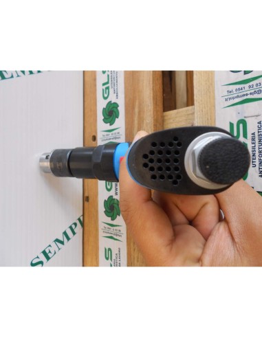 Perceuse pneumatique reversible 3/8" a mandrin 10 mm air comprime fervi 0418