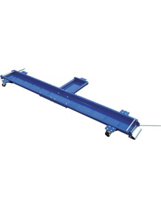 Chariot roulant pour moto à la manoeuvre 300 kg fervi 0430