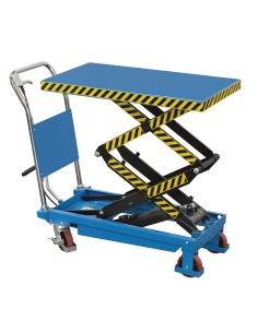 Table élévatrice hydraulique mobile 350 kg fervi 0467