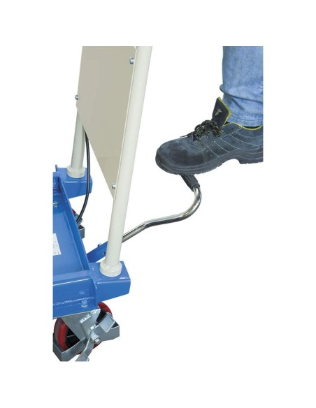 Table élévatrice hydraulique mobile 350 kg fervi 0467