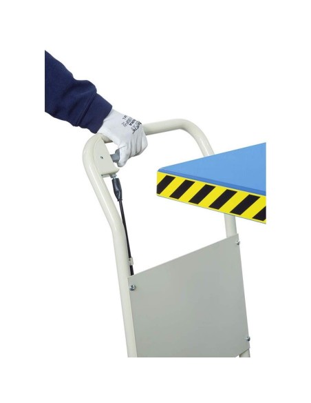 Table élévatrice hydraulique mobile 350 kg fervi 0467