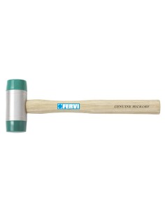 Maillet massette en aluminium tête polyéthylène pe fibre fervi 0808/60