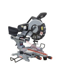 Scie à onglets radiale 2000w ø305mm coupe bois fervi 0871