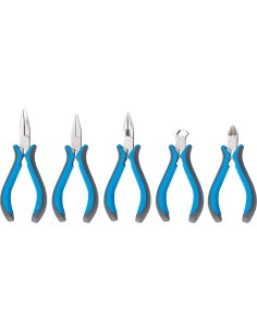 Jeu de 5 mini pinces électronique coupante fervi 0020