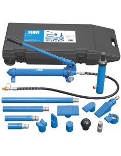 kit de débosselage de carrosserie hydraulique 10t fervi 0054/10