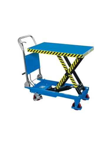 Table élévatrice hydraulique mobile 300 kg fervi 0075
