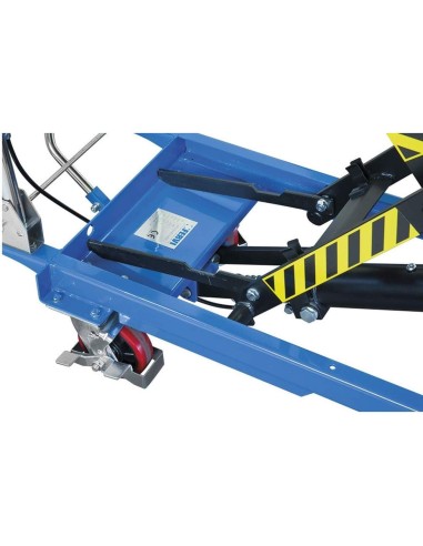 Table élévatrice hydraulique mobile 300 kg fervi 0075