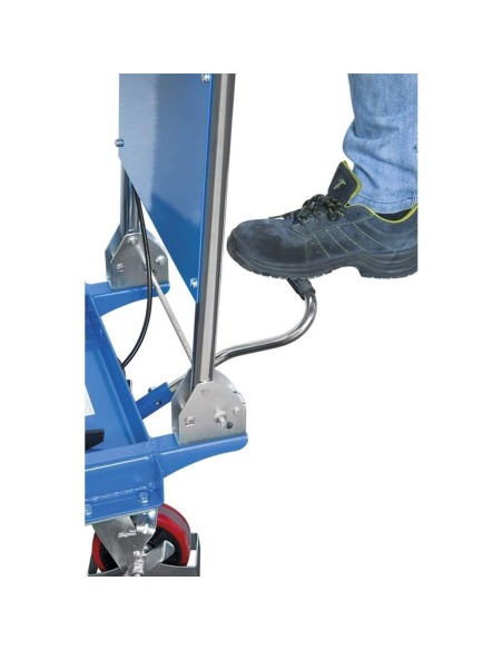 Table élévatrice hydraulique mobile 300 kg fervi 0075