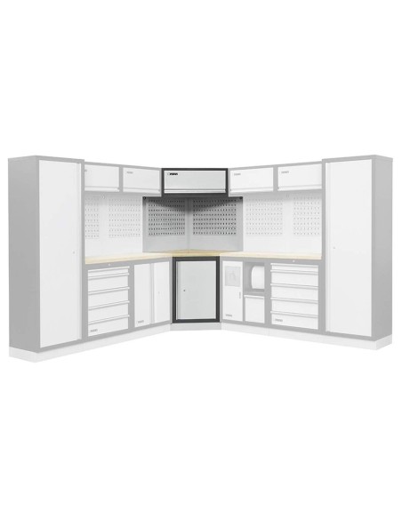 Coin pour mobiliers atelier ensemble etabli râtelier armoire garage fervi a007f