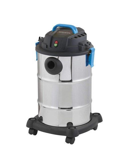 Aspirateur sec humide eau et poussière accessoires 30l fervi a025/30
