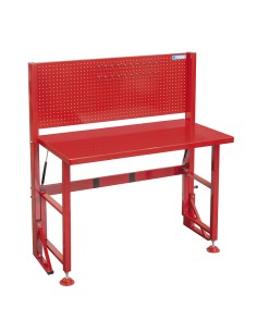 Banc de travail repliables plan étabil outils en acier fervi b019