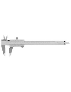 Calibre à coulisse en acier 0-150 mm fervi c011/150