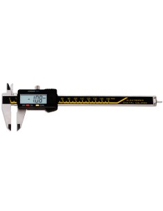 6" DIGITAL VERNIER CALIBRE MESURE ÉLECTRONIQUE MICROMÈTRE 150MM FERVI C041/150