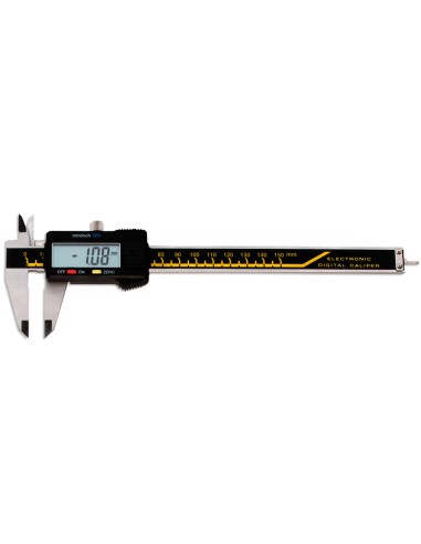 6" DIGITAL VERNIER CALIBRE MESURE ÉLECTRONIQUE MICROMÈTRE 150MM FERVI C041/150