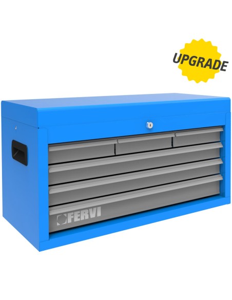Boîte à outils 6 tiroirs caisse fervi c900/a