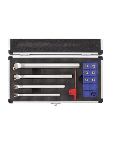 jeu d'outils à plaquettes 95° para torno meatux fervi kisclcr