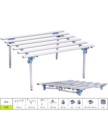 TABLE DE TRAVAIL POUR DALLES ET CARREAUX DE GRANDE TAILLE SIGMA 63F