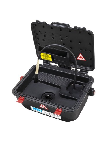 Fontaine de nettoyage portatil abs lavage de pièces mécaniques pump fervi 0233