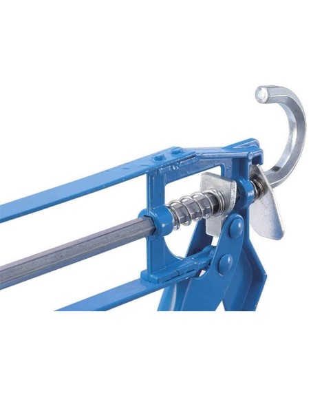 Pistolet renforcé à cartouche pour mastic silicone colle fervi 0234