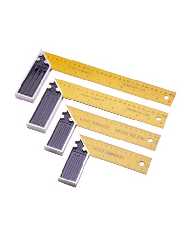 Équerre de charpentier millimetrique 250x130 mm fervi 0286/250