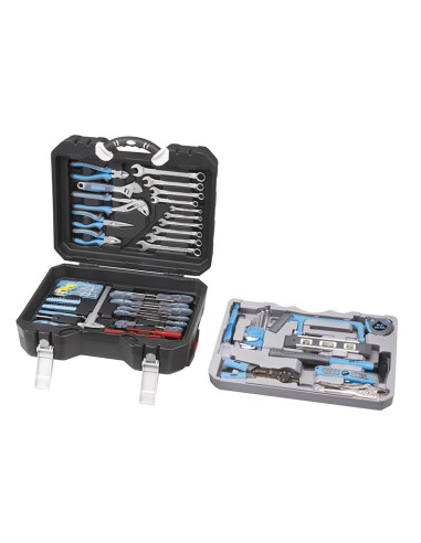 Valise mallette malette avec outils 132 pcs de travail fervi 0315