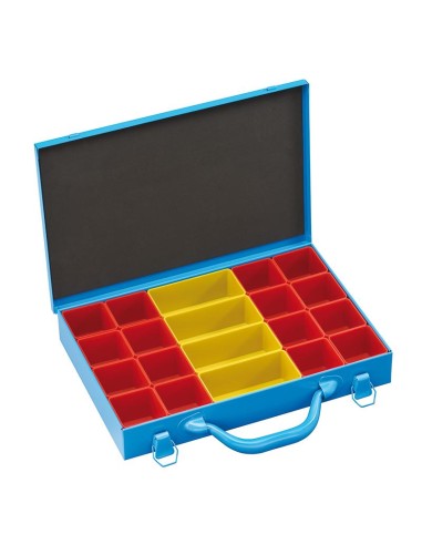 Boite mallette caisse organiseur assortiment quincaillerie outils fervi 0423/1