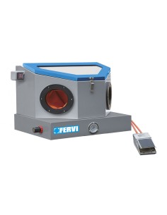 Mini machine a sabler sableuse cabine de sablage dental diy fervi 0490