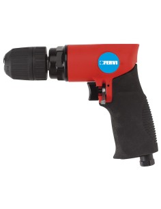 Perceuse air comprimé pneumatique clé à chocs broche 10mm reversible fervi 0574