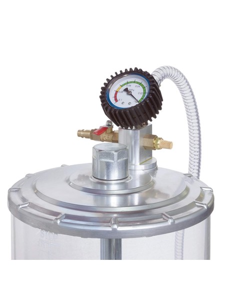 Récupérateur et aspirateur d'huile usée pneumatique 70l fervi 0596