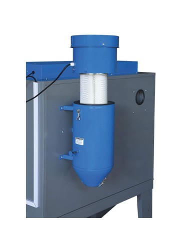 Cabine de sablage sableuse avec aspirateur fervi 0601