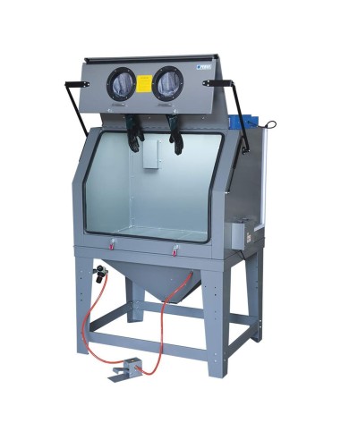 Cabine de sablage sableuse avec aspirateur fervi 0601