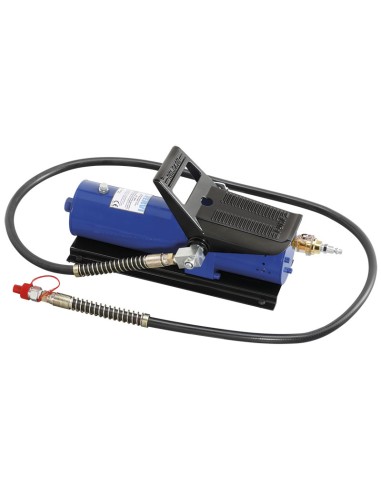 Pompe hydraulique commande pneumatique de pedale pour presse cric fervi 0664