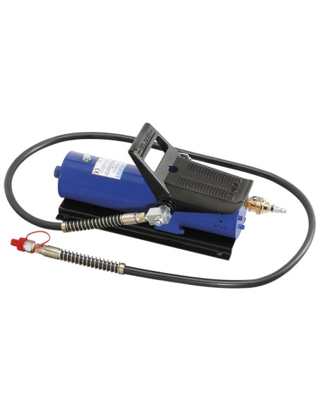 Pompe hydraulique commande pneumatique de pedale pour presse cric fervi 0664