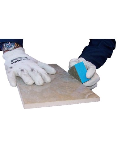 Kit 2 Tampons Diamantés Degrossir Et Ragréer Marbre Verre Ceramic Montolit Dt262