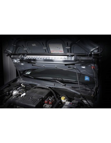 230V LAMPE LED RECHARGEABLE MAGNÉTIQUE CROCHETS EXTENSIBLES ATELIER FERVI 0840