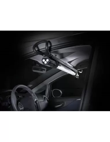 230V LAMPE LED RECHARGEABLE MAGNÉTIQUE CROCHETS EXTENSIBLES ATELIER FERVI 0840